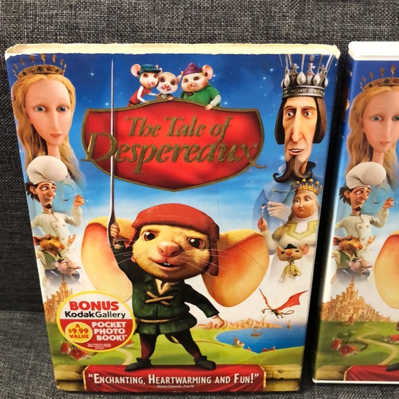 THE TALE OF DESPEREAUX DVD 2009 Universal Dustin Hoffman Emma Watson so cute! - Picture 8 of 10